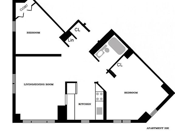 2nd image of 300 Cathedral Pkwy #20E