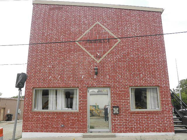 Front of the buildng