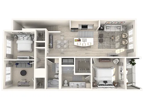 Floor plan D3 - Radiant