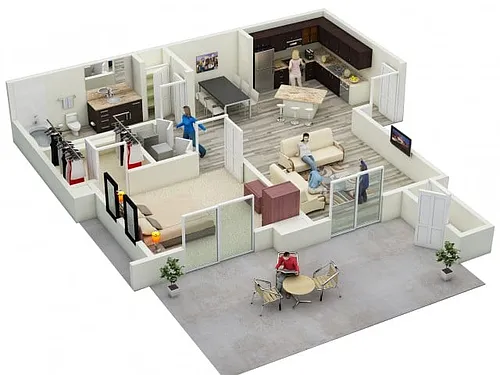 Floor plan A1
