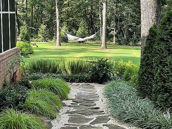 Rear garden path