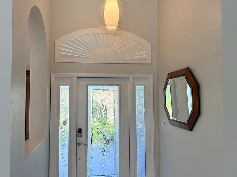 Front door entrance foyer