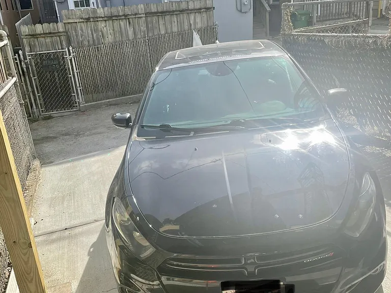 Parking spot out back