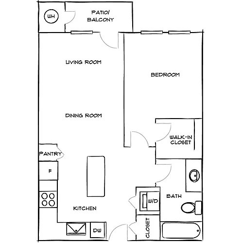 Floor plan Quebec
