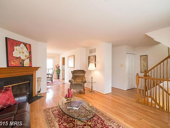 Gleaming wood floors