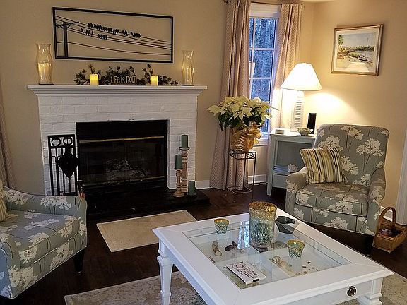 Fireplace and mantle