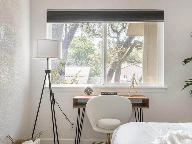 Working space in master bedroom