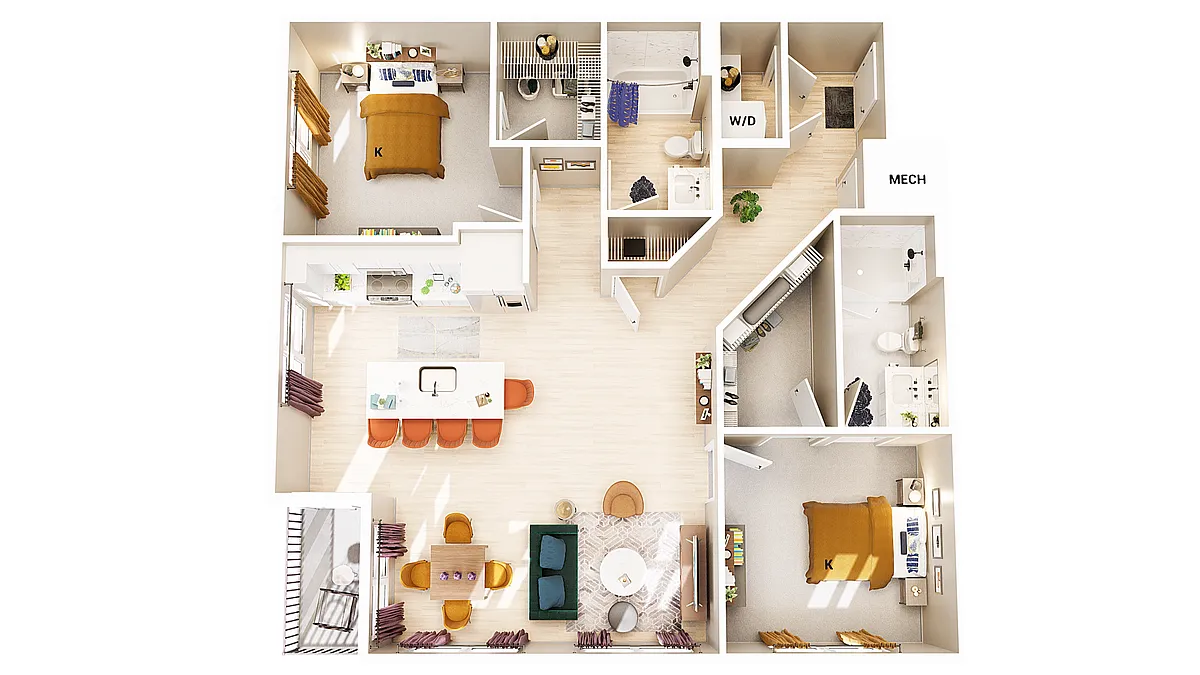 Floor plan B2B