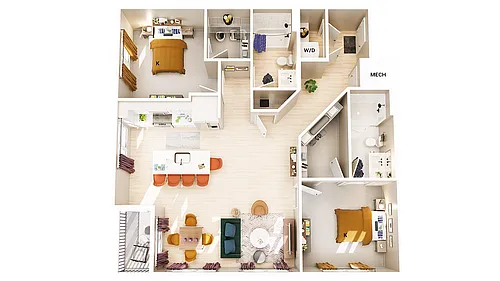 Floor plan B2B