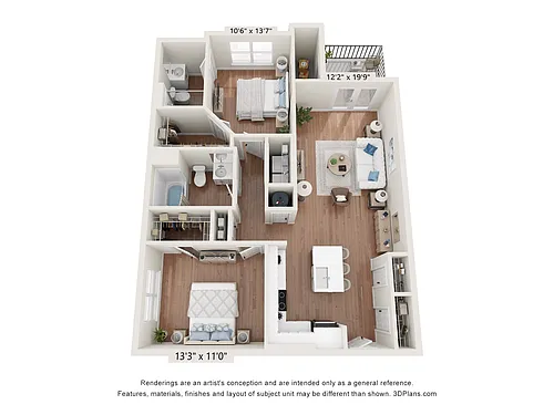 Floor plan B1