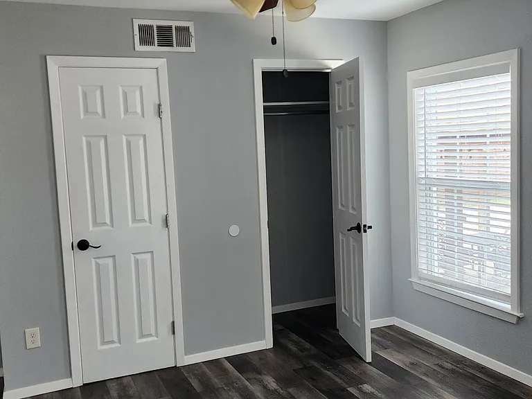Bedroom closets view 2