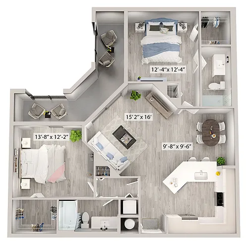 Floor plan Brook