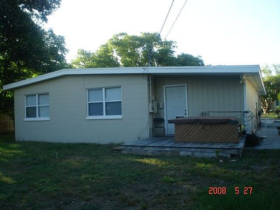 Back of Home with porch