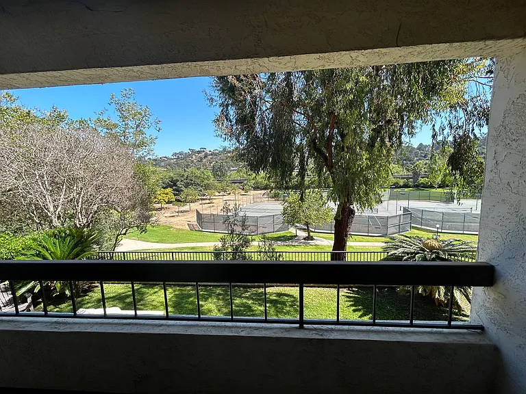 View from balcony