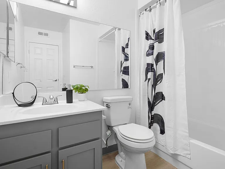 Virtually staged Renovated apartment.