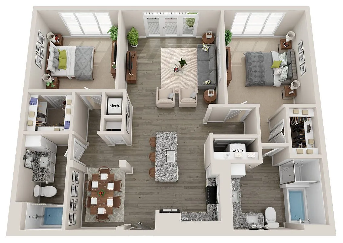 Floor plan B4B