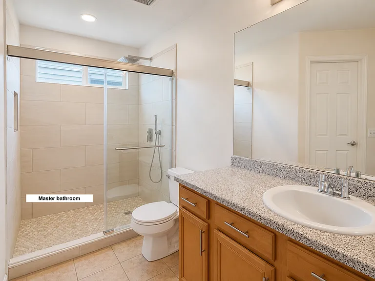 Master bathroom