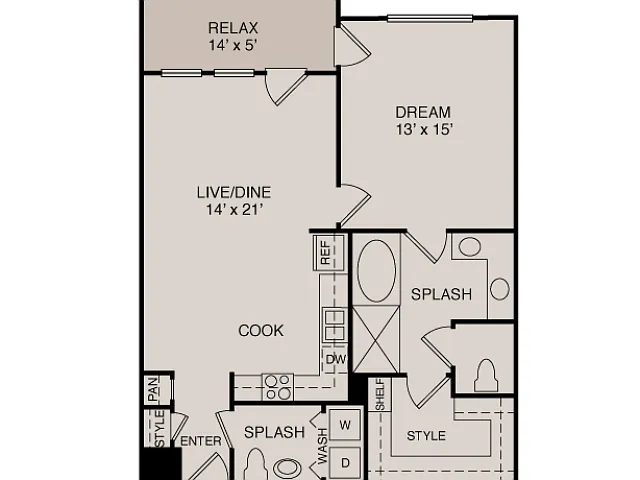 Floor plan A3/A4 1-1.5
