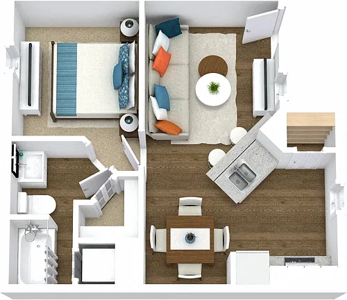 Floor plan Sands Key