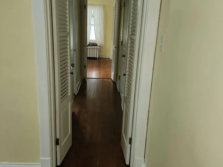 1st floor hallway view from right hand side of living room