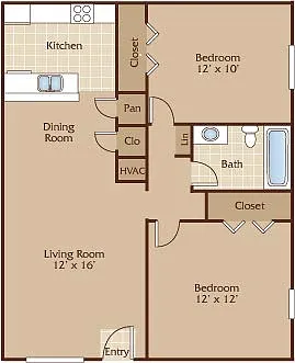 Floor plan The Longhorn
