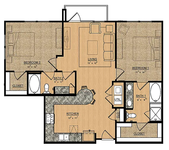 Floor plan Gardenia