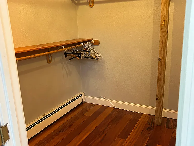 Large primary bedroom closet.