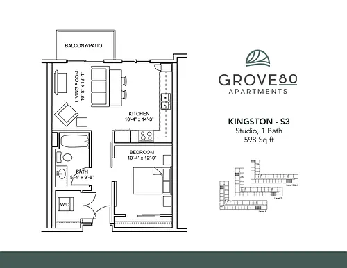 Floor plan Kingston - S3