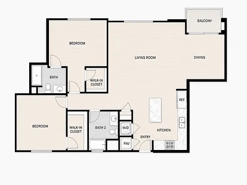 Floor plan B FOUR