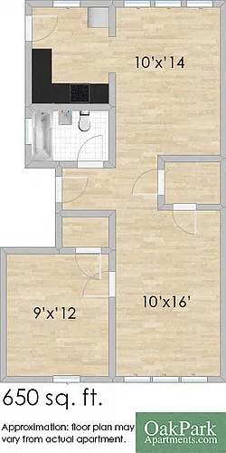 Floor plan 326 S. Austin W, 328 & 332 S. Austin EW, 334 S. Au