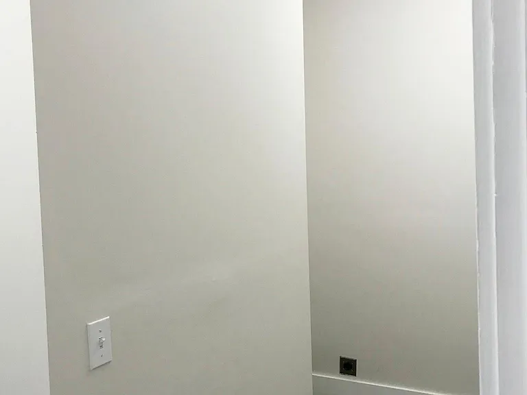 Small laundry area