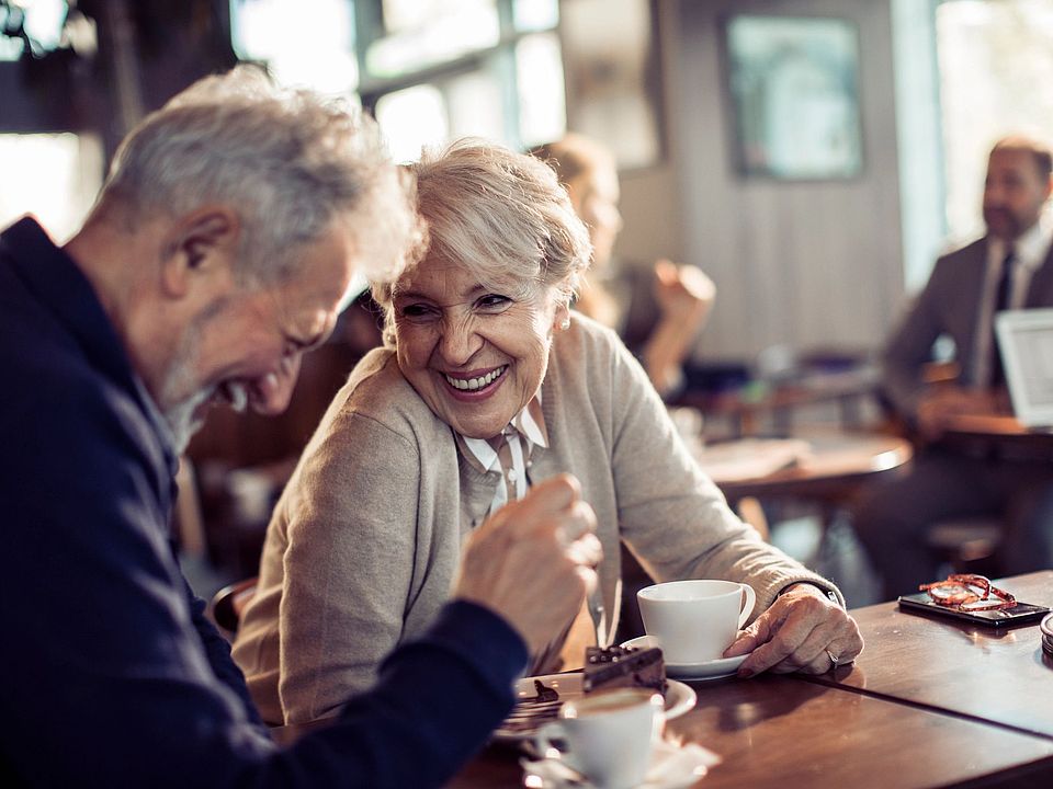 Couple Drinking Coffee