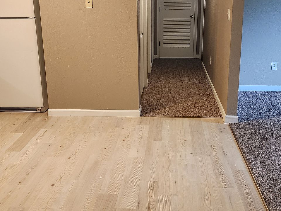 Main Apartment Entrance - Open Concept Living Room on the Right and Kitchen on the left