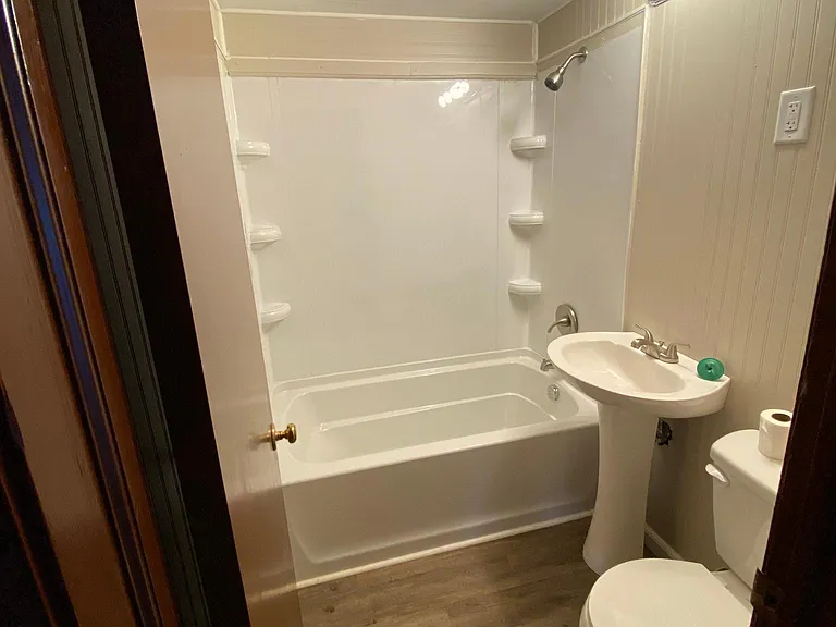 Bathroom is getting new tile surround