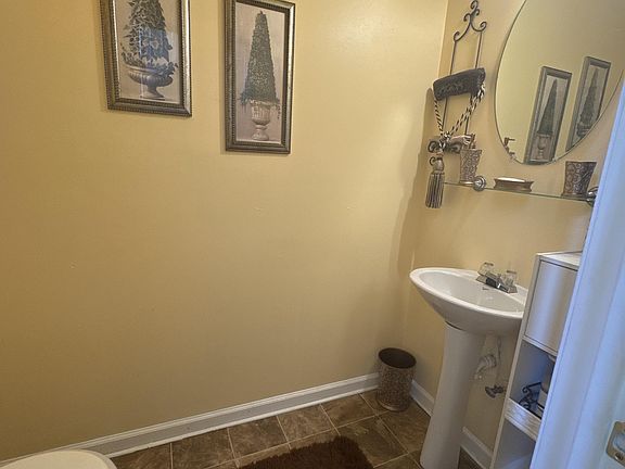 Powder room on main floor