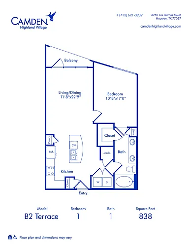 Floor plan B2 Terrace