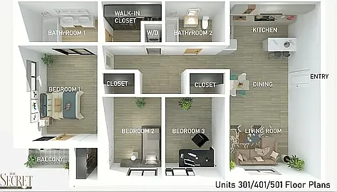 The SECRET in K-Town Luxury Apartments — Photo 51