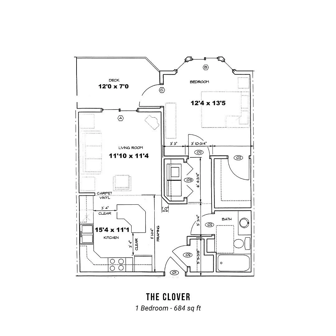 Floor plan Clover