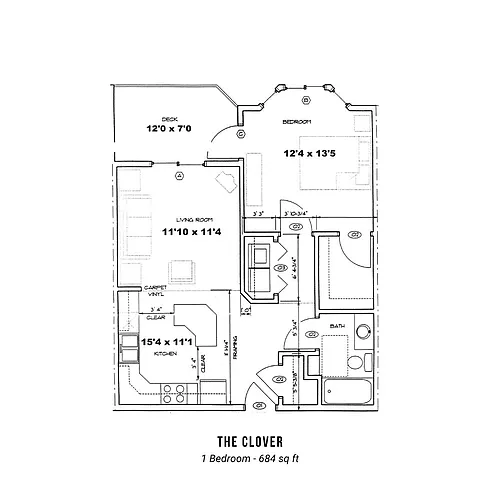Floor plan Clover