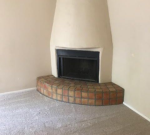 Classic beehive fireplace!