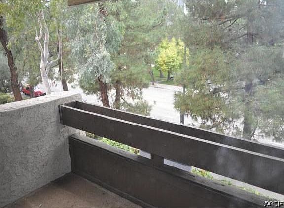 Private balcony from second floor, primary bedroom