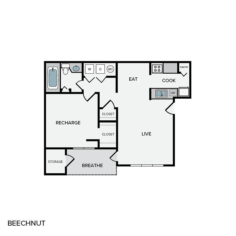 Floor plan Beechnut