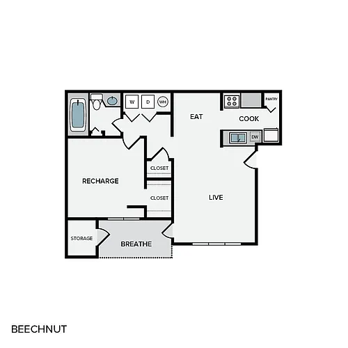 Floor plan Beechnut