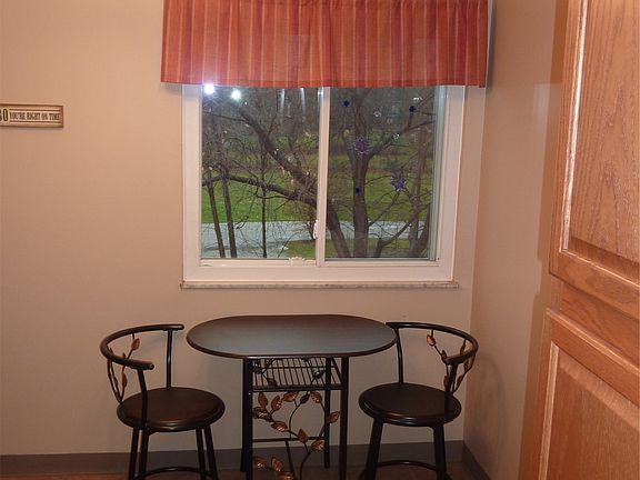 Eat in kitchen with window.