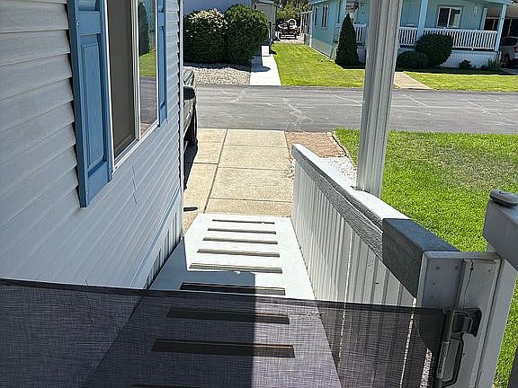 Ramp to back door