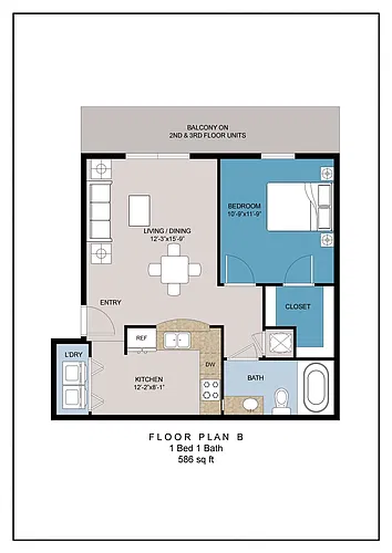 Floor plan B