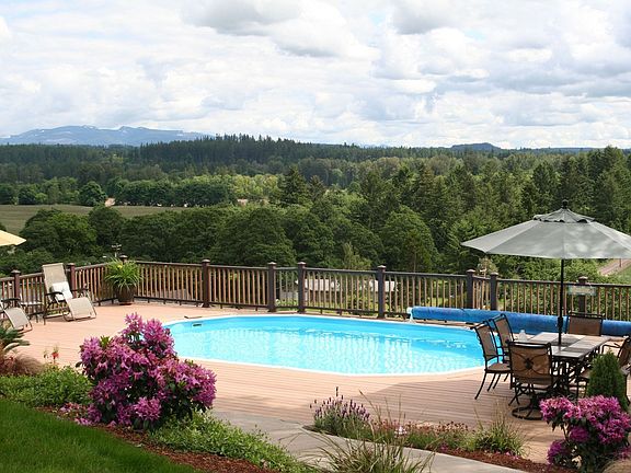 Pool with a view