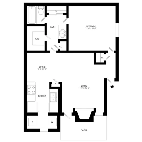Floor plan Chelsea