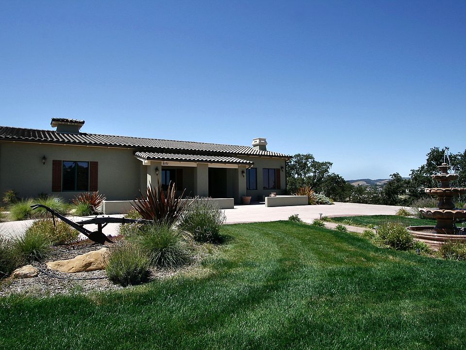 Main House with circular driveway