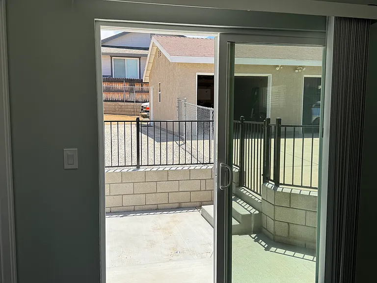 Rear Patio